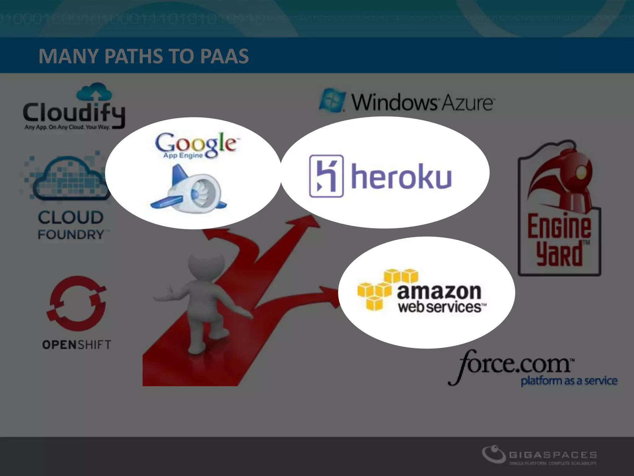 MANY PATHS TO PAAS
 