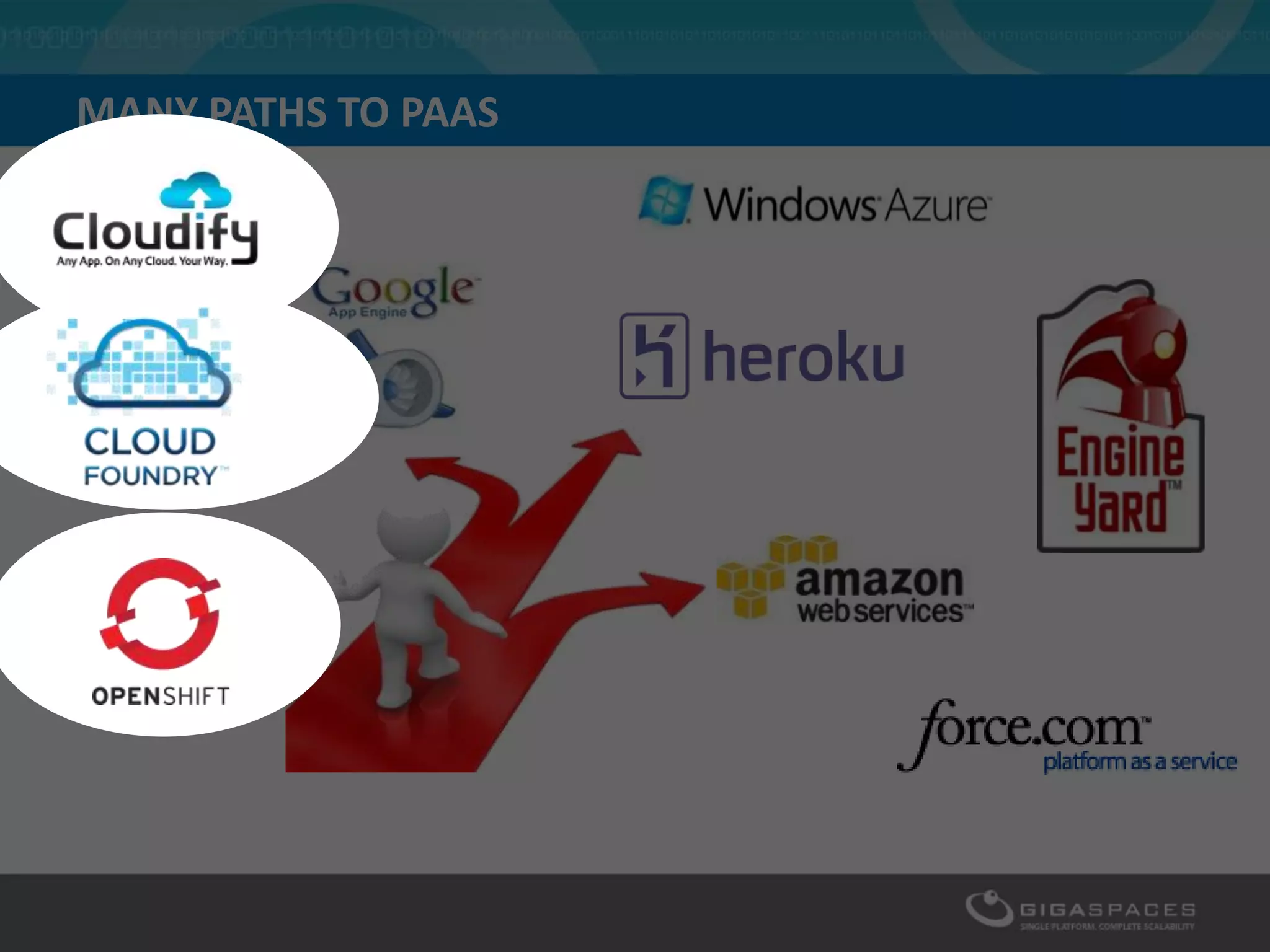 MANY PATHS TO PAAS
 