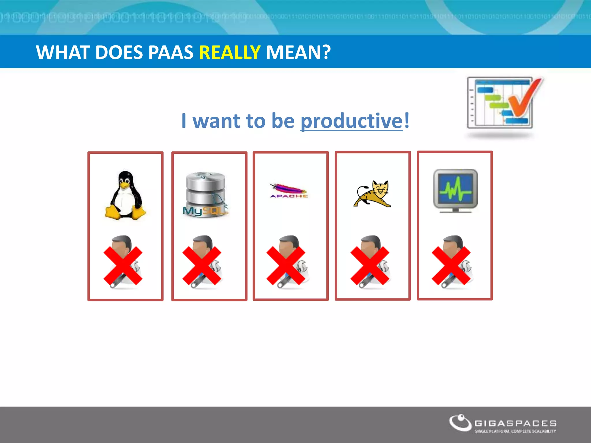 WHAT DOES PAAS REALLY MEAN?


             I want to be productive!
 