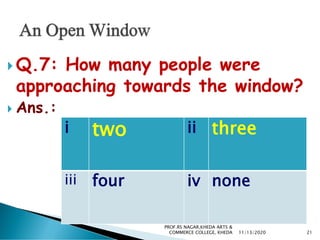 Open Window Pdf The Open Window | PDF