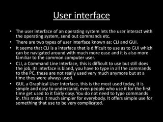 The operating system (new) | PPT