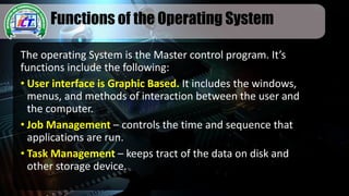 The operating system (os), | PPTX