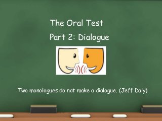 C1 The Oral Test