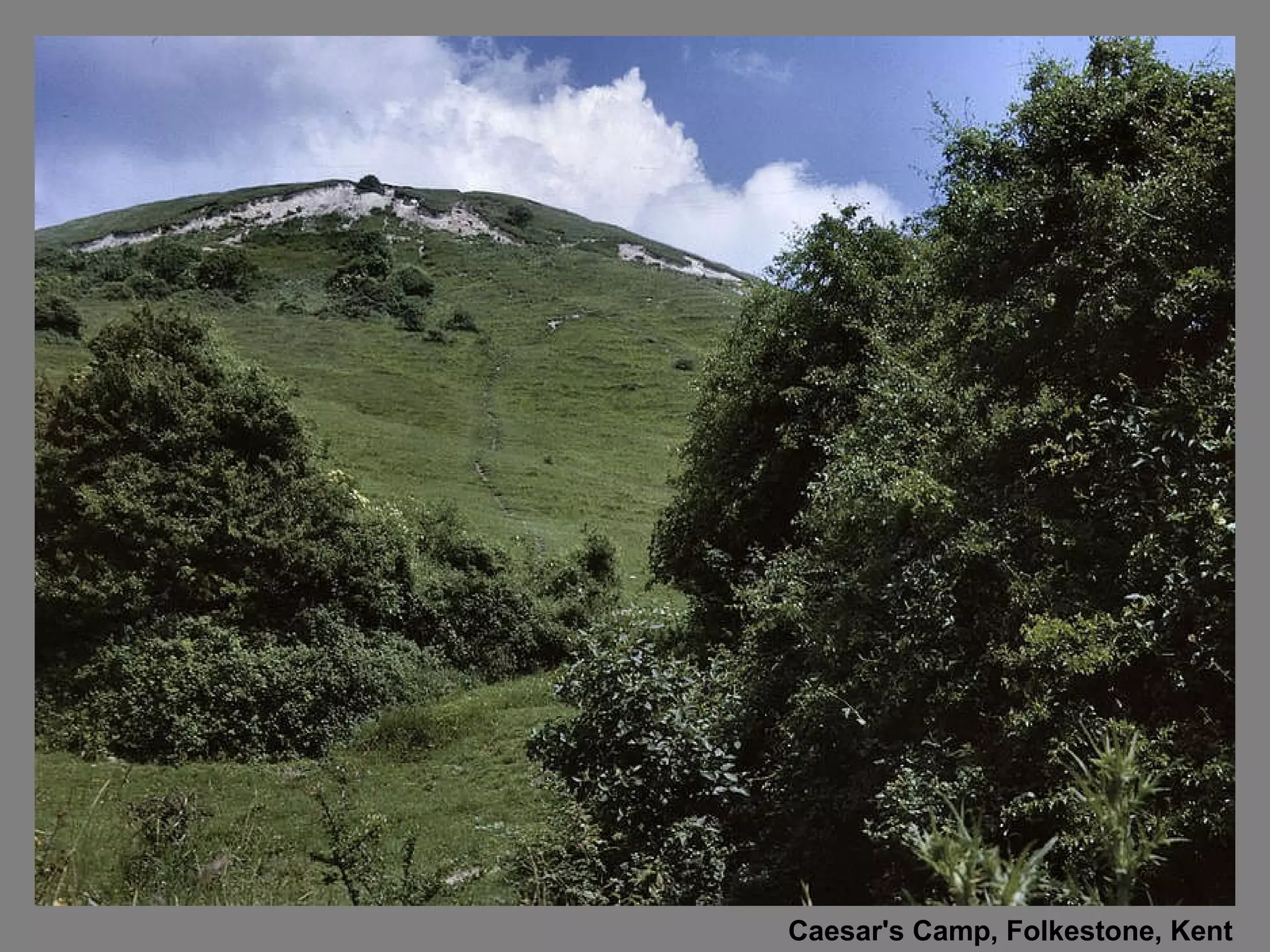 Caesar's Camp, Folkestone, Kent 