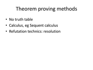 Theorem proving 2018 2019 | PDF