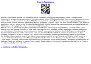 The Oresteia And Agamemnon | PPT