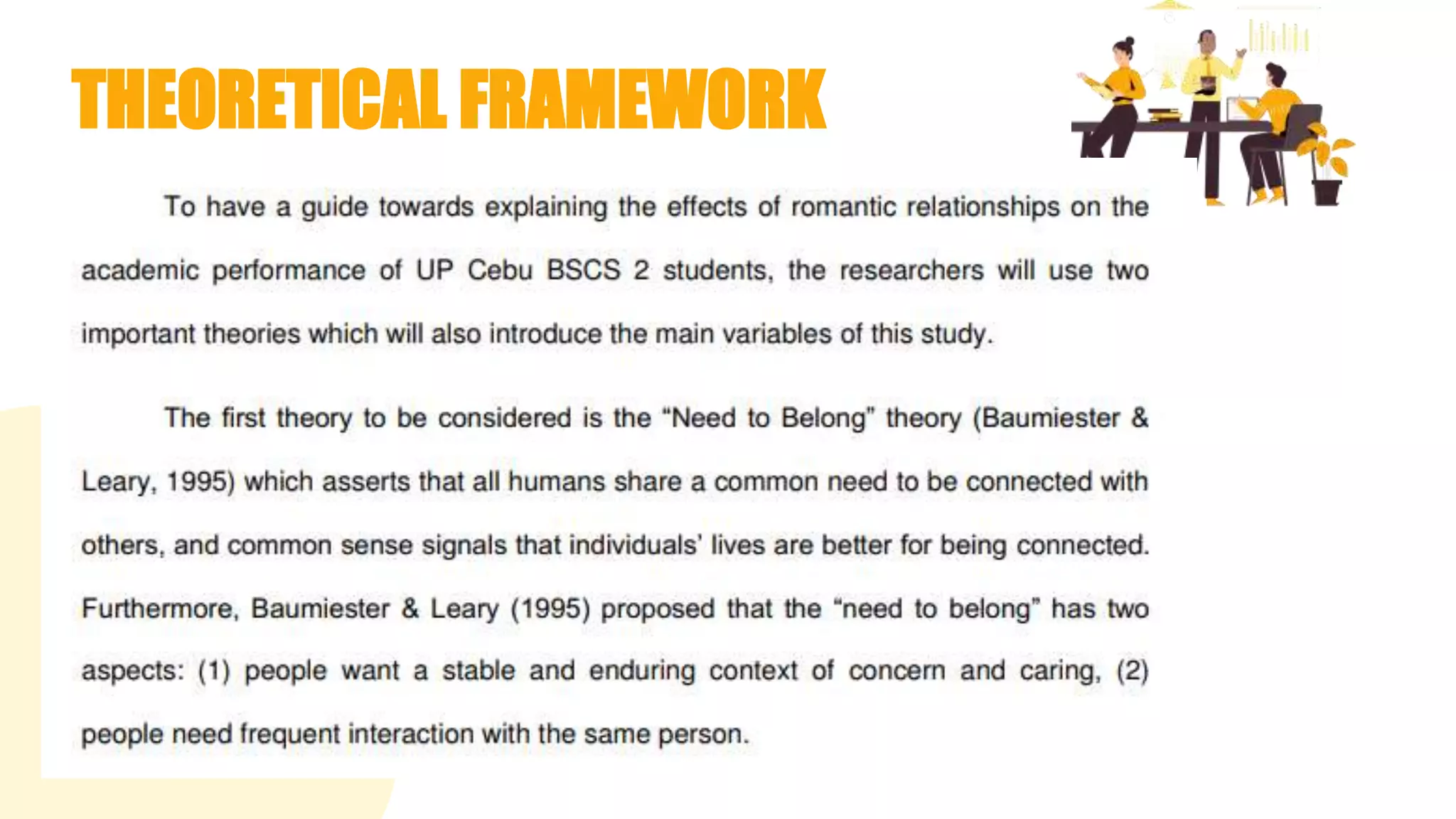 THEORETICAL FRAMEWORK
 