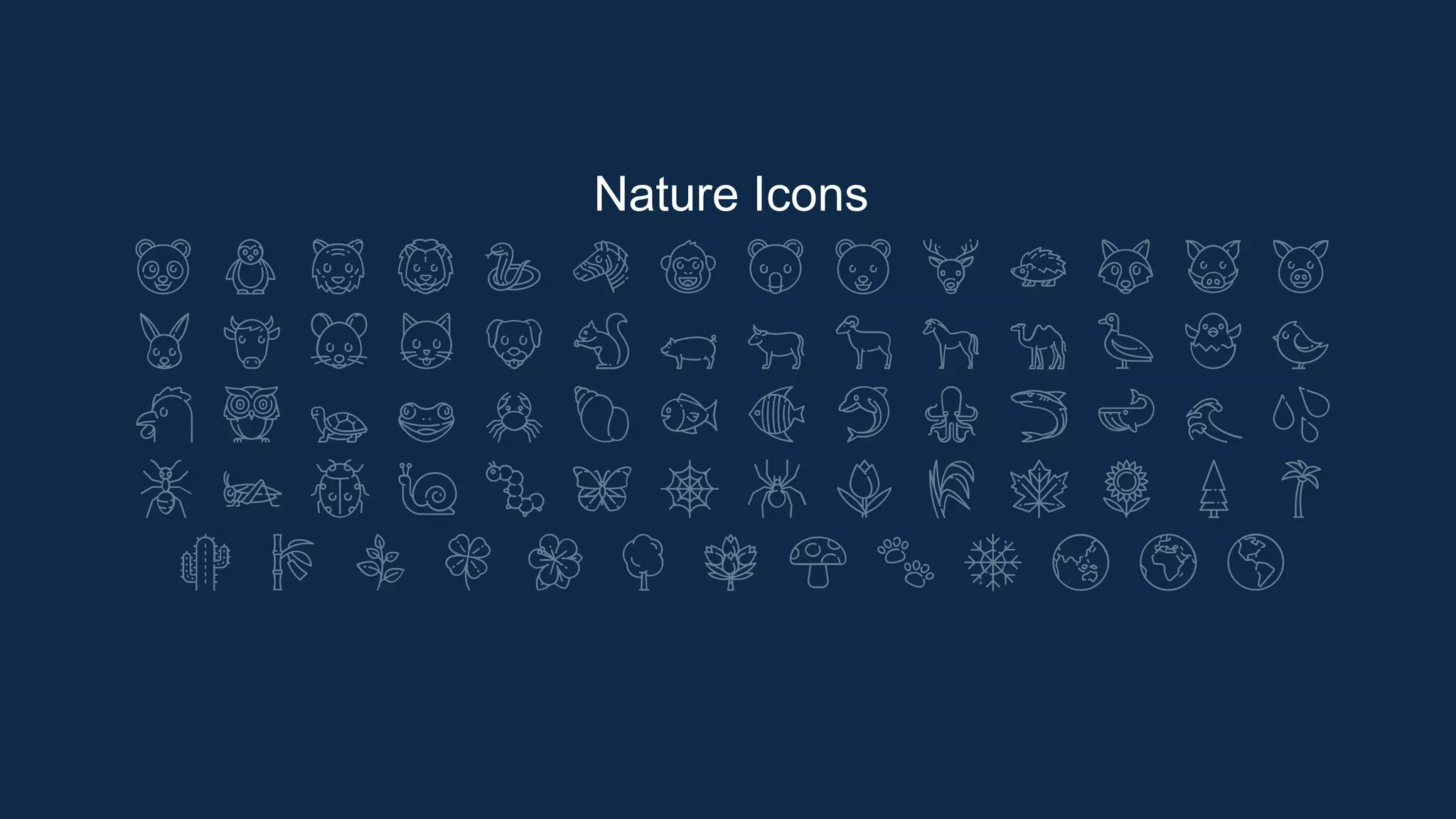Nature Icons
 
