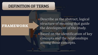 THEORETICAL AND CONCEPTUAL FRAMEWORK.pptx