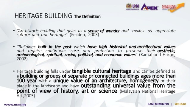 Theoretical Assessment Of Factors Influencing Heritage Buildings Cons