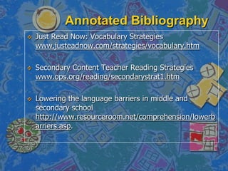 More time spent on teaching it in detail