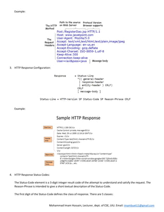 Web 7 | HTTP Request and Response | PDF
