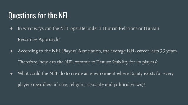 the organizational structures of the nfl and its relation nfl organizational chart