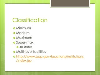 The organization of corrections | PPT