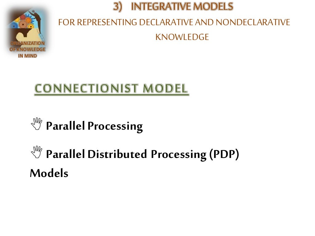 The Organization Of Knowledge In Mind Chapter8 Cognitive Psycholog 