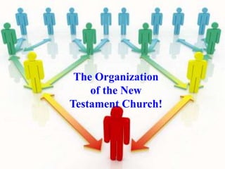 The Organization
of the New
Testament Church!
 