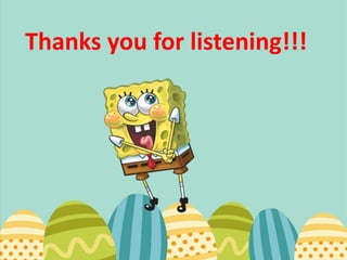 Thanks you for listening!!!
 