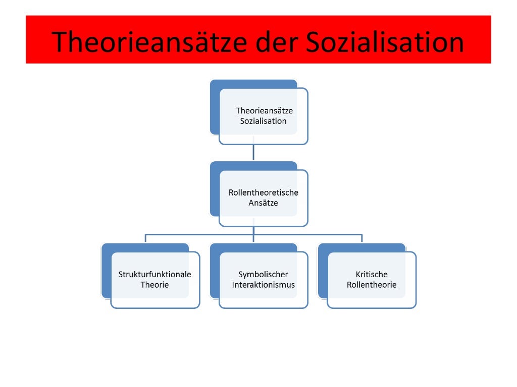 Theorieansätze der Sozialisation