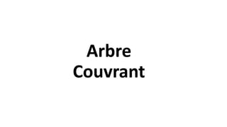 Arbre
Couvrant
 