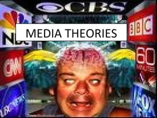 MEDIA THEORIES
 