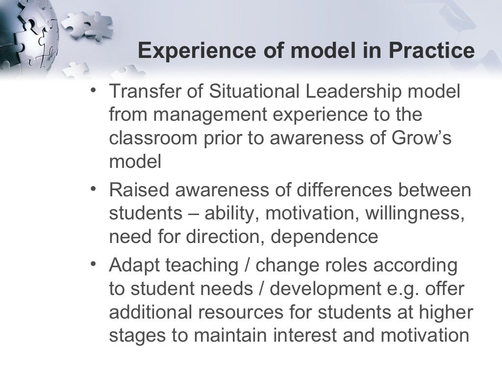Theories of Teaching and Learning The Staged SelfDirected Learning
