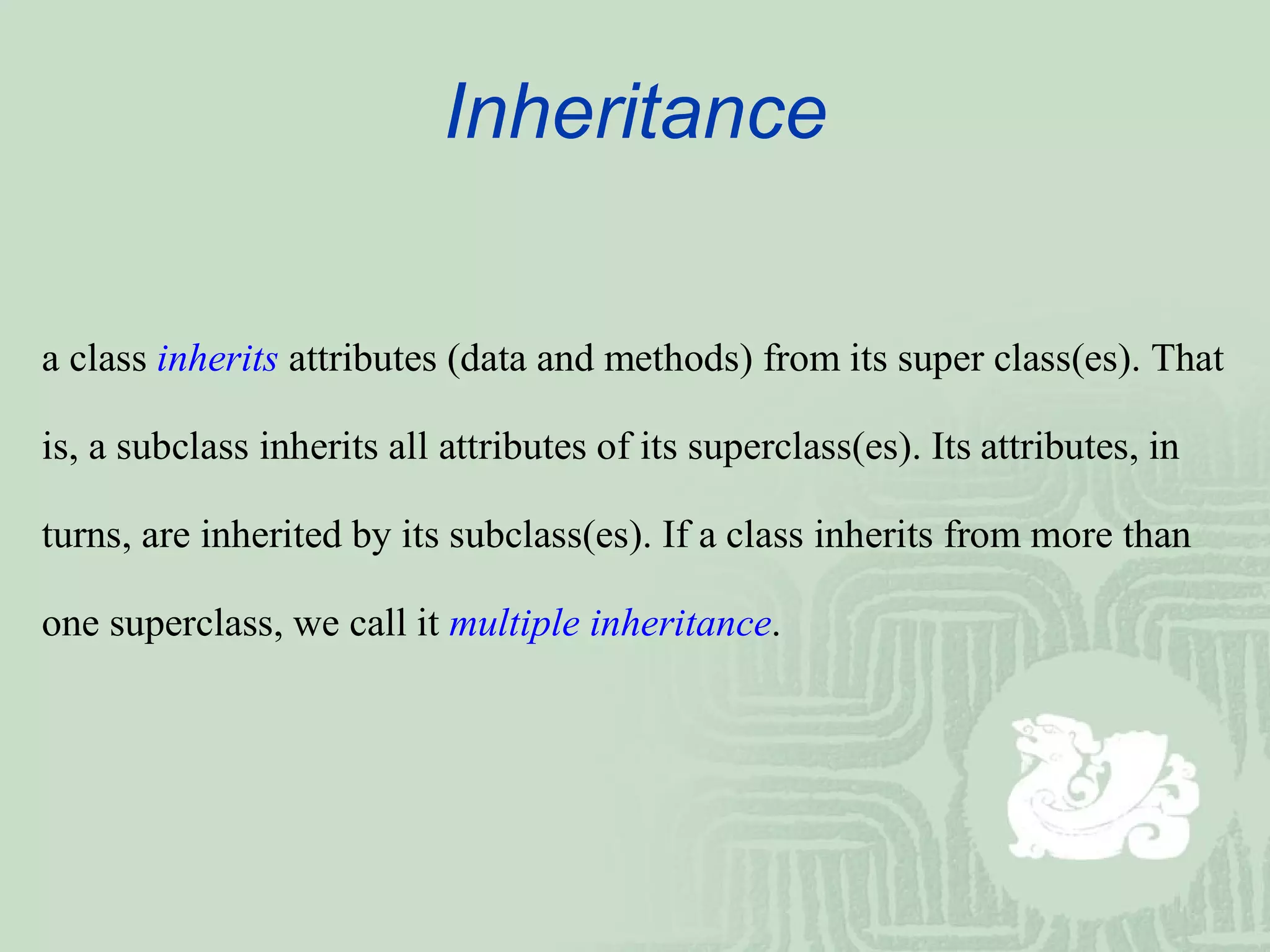 Inheritance 