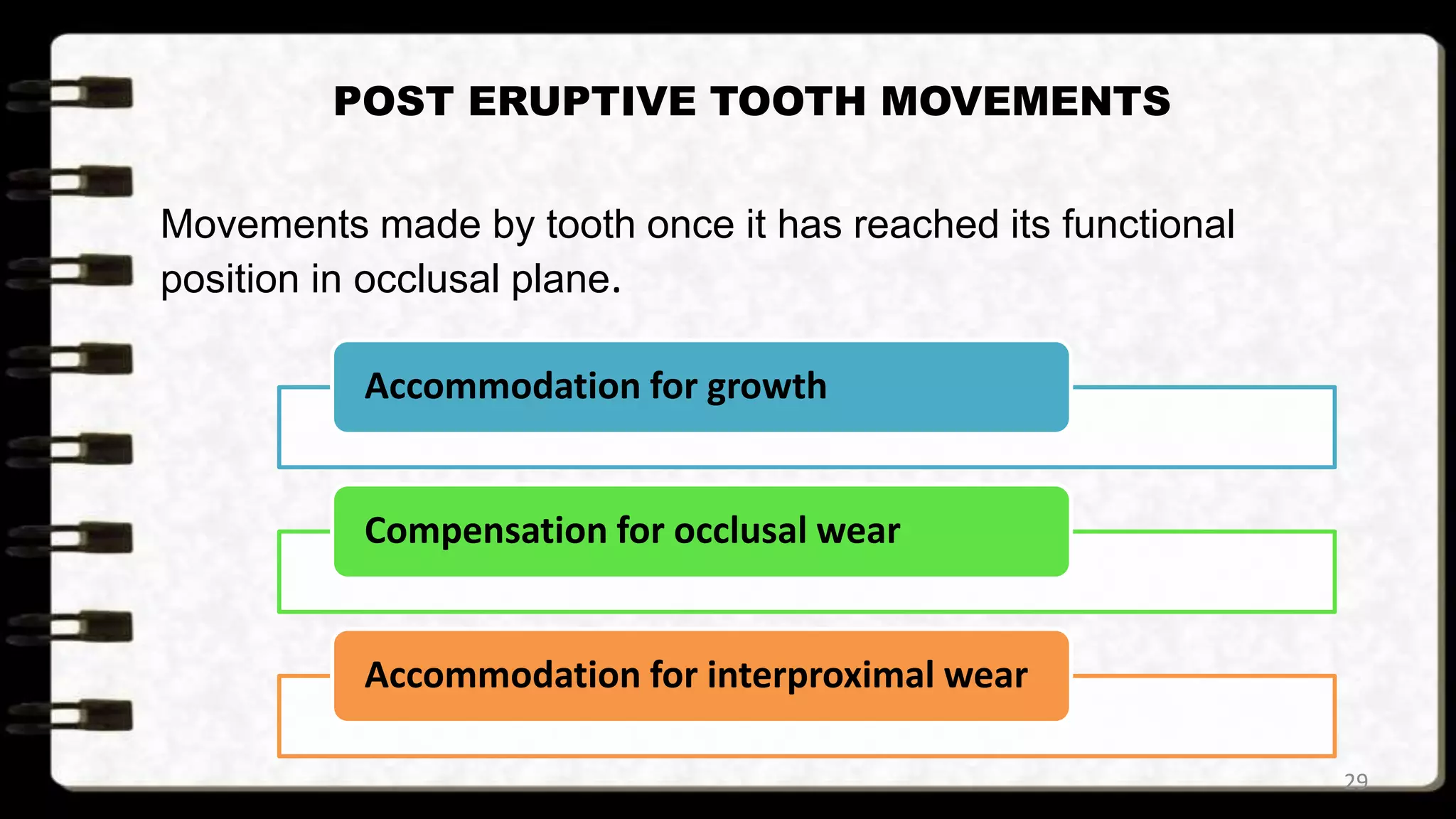 Theories and mechanism of eruption of primary and | PPTX