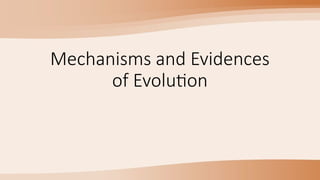 THEORIES AND MECHANISMS OF EVOLUTION.pptx