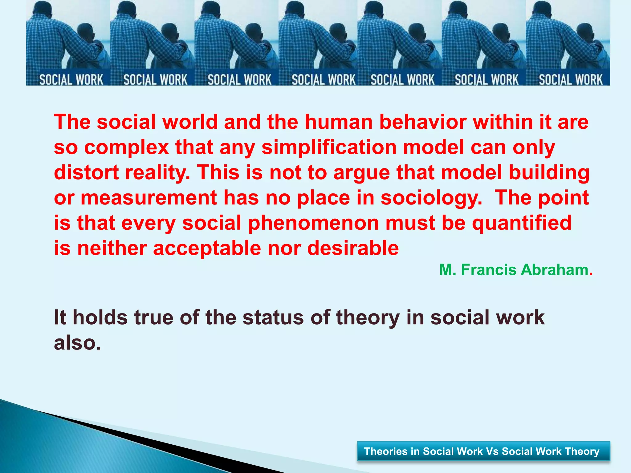 It may be logical to group these theories in broader categories e.g. Theories  of  evolution, 