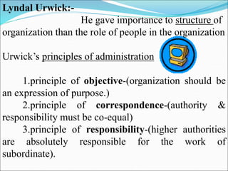 Urwick Theories & models of nursing administration.ppt