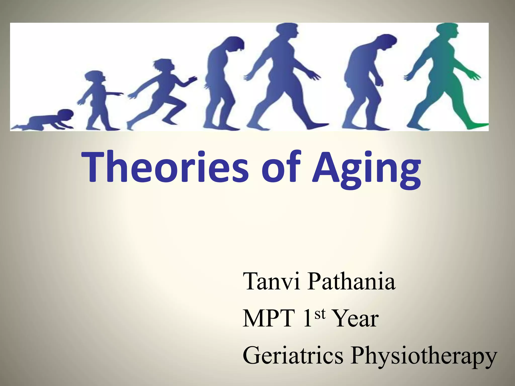 Aging Theories Try To Explain The Mechanisms Behind www.slideshare.net