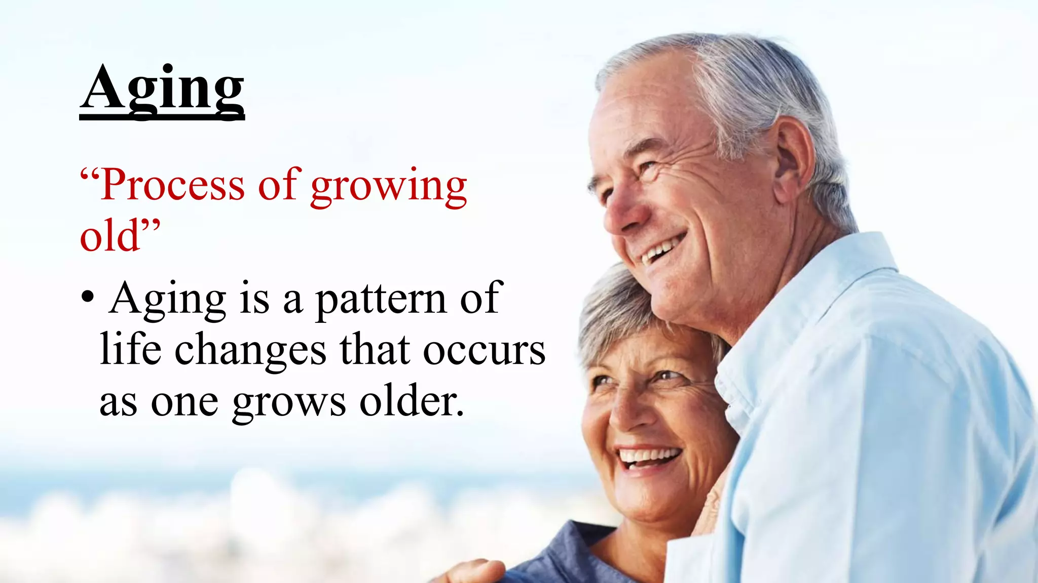 Theories of aging | PPTX