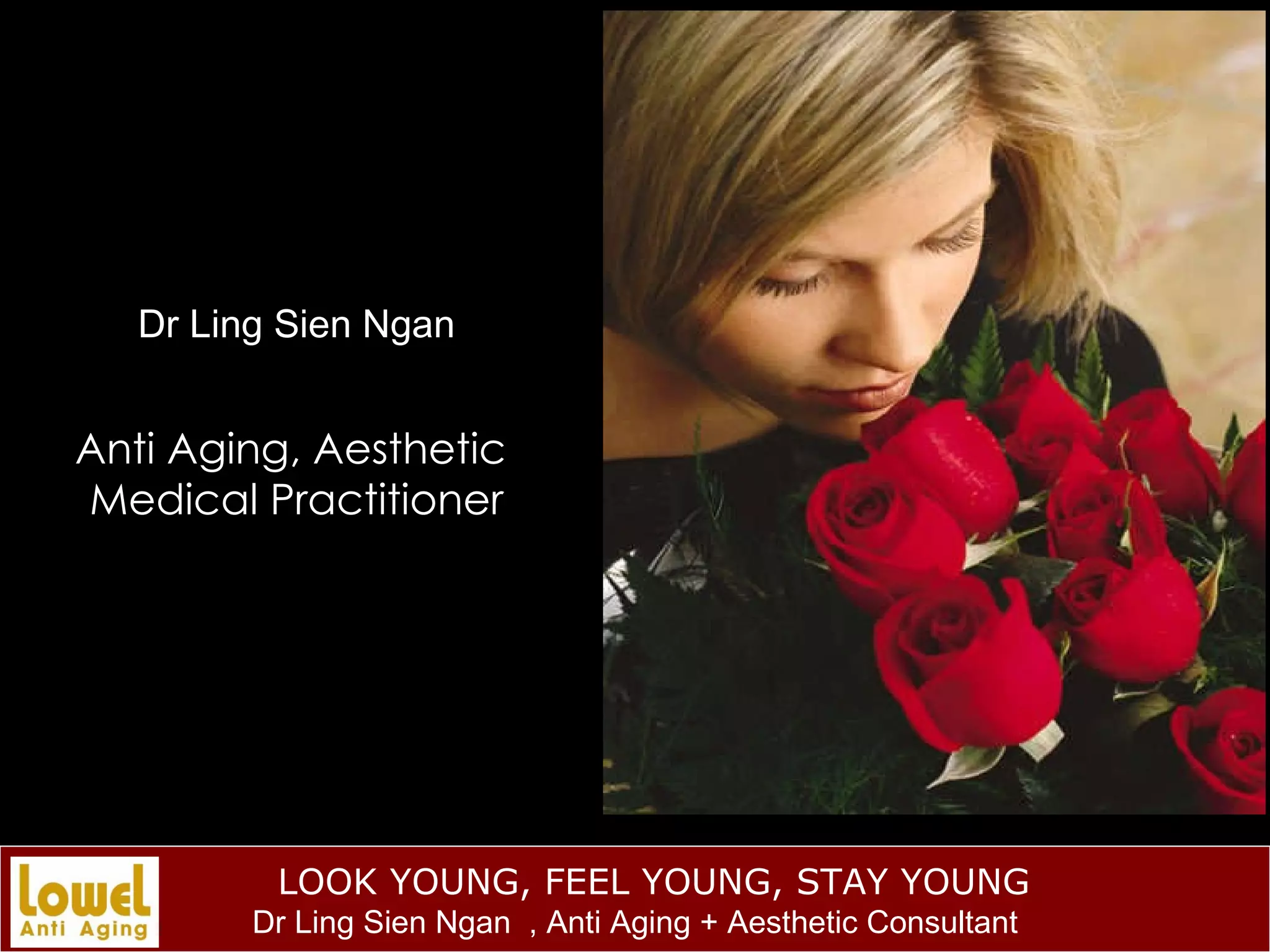 Dr Ling Sien Ngan Anti Aging, Aesthetic  Medical Practitioner 