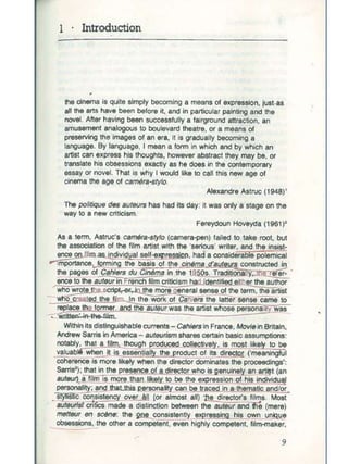 Theories of authorship part1