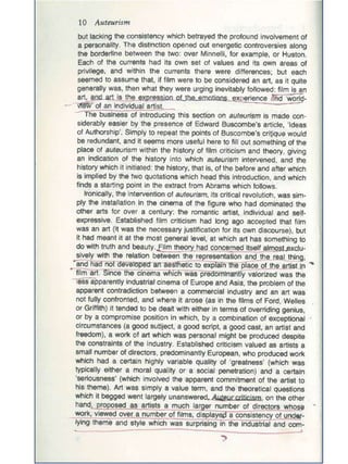 Theories of authorship part1