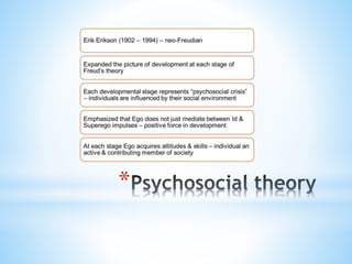 Theories of child psychology | PPTX