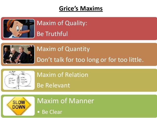 Theories Of Conversation Theories Of Conversation