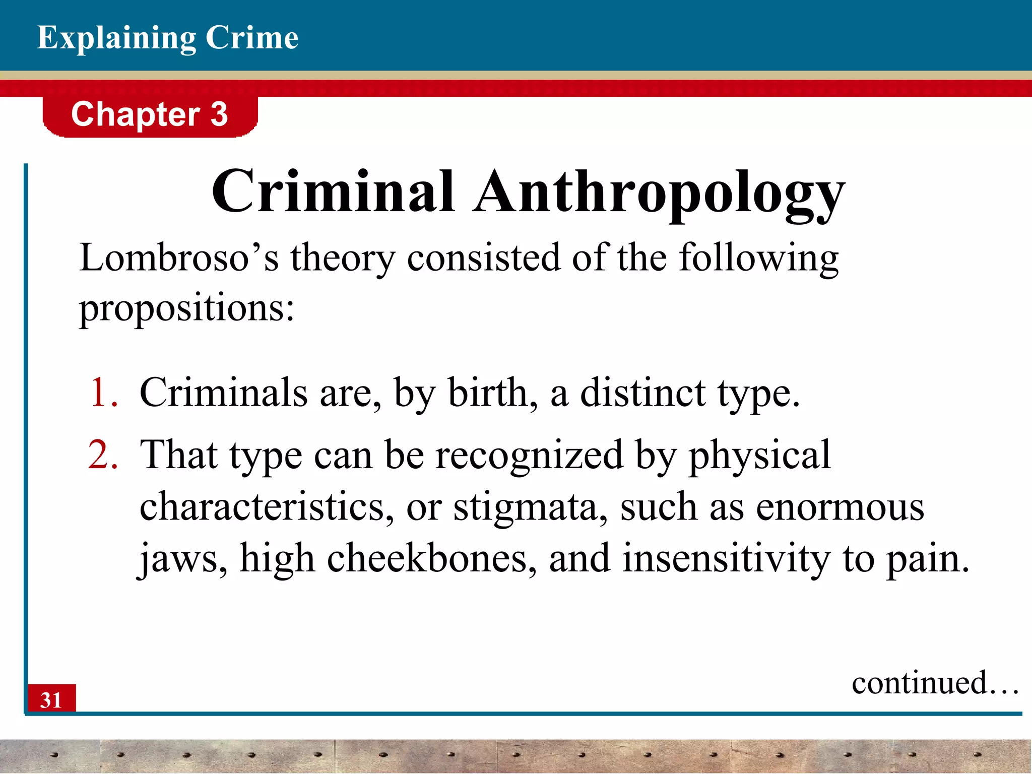 Theories of crime (criminology) | PPT
