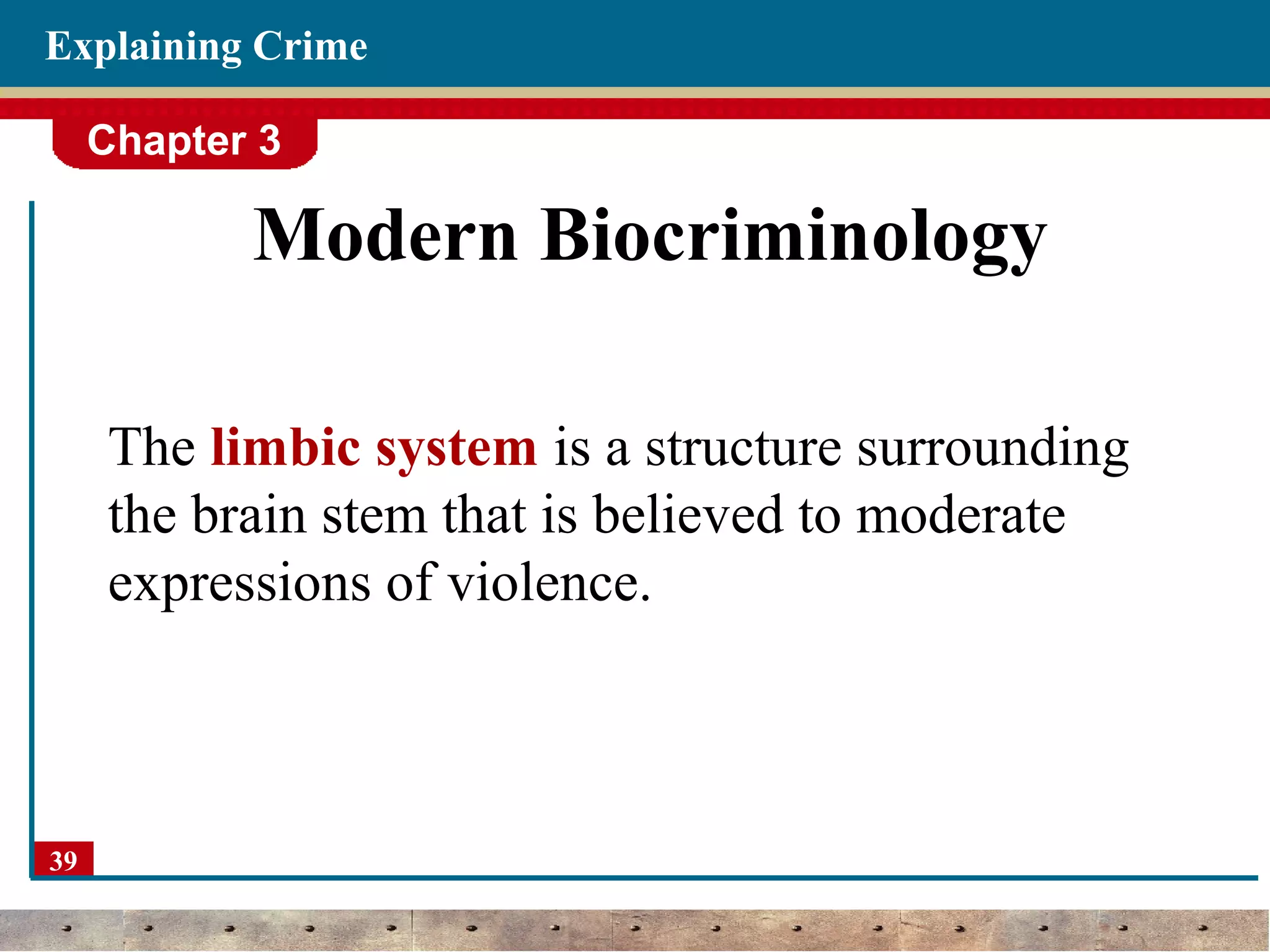 Theories of crime (criminology) | PPT