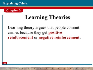 Theories of crime (criminology) | PPT