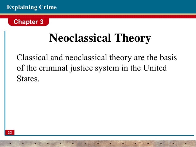 classical theory of crime causation