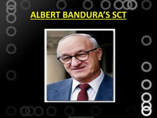 ALBERT BANDURA’S SCT
 