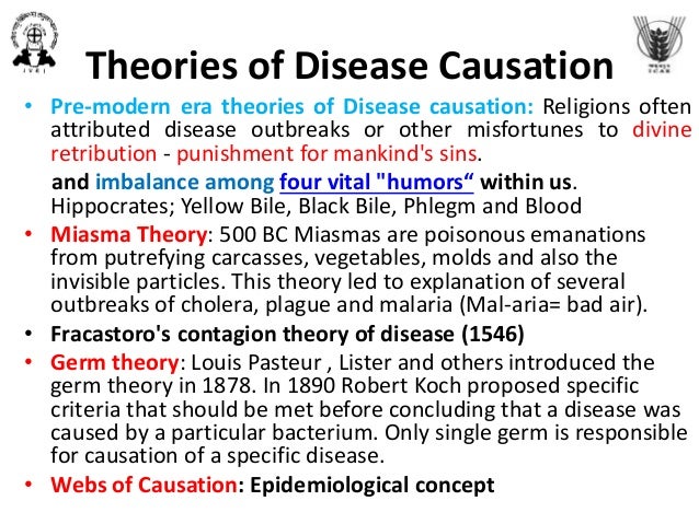 theory of disease causation ppt