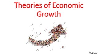Theories of Economic
Growth
Vaibhav
 