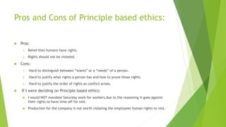 Theories of ethics | PPT