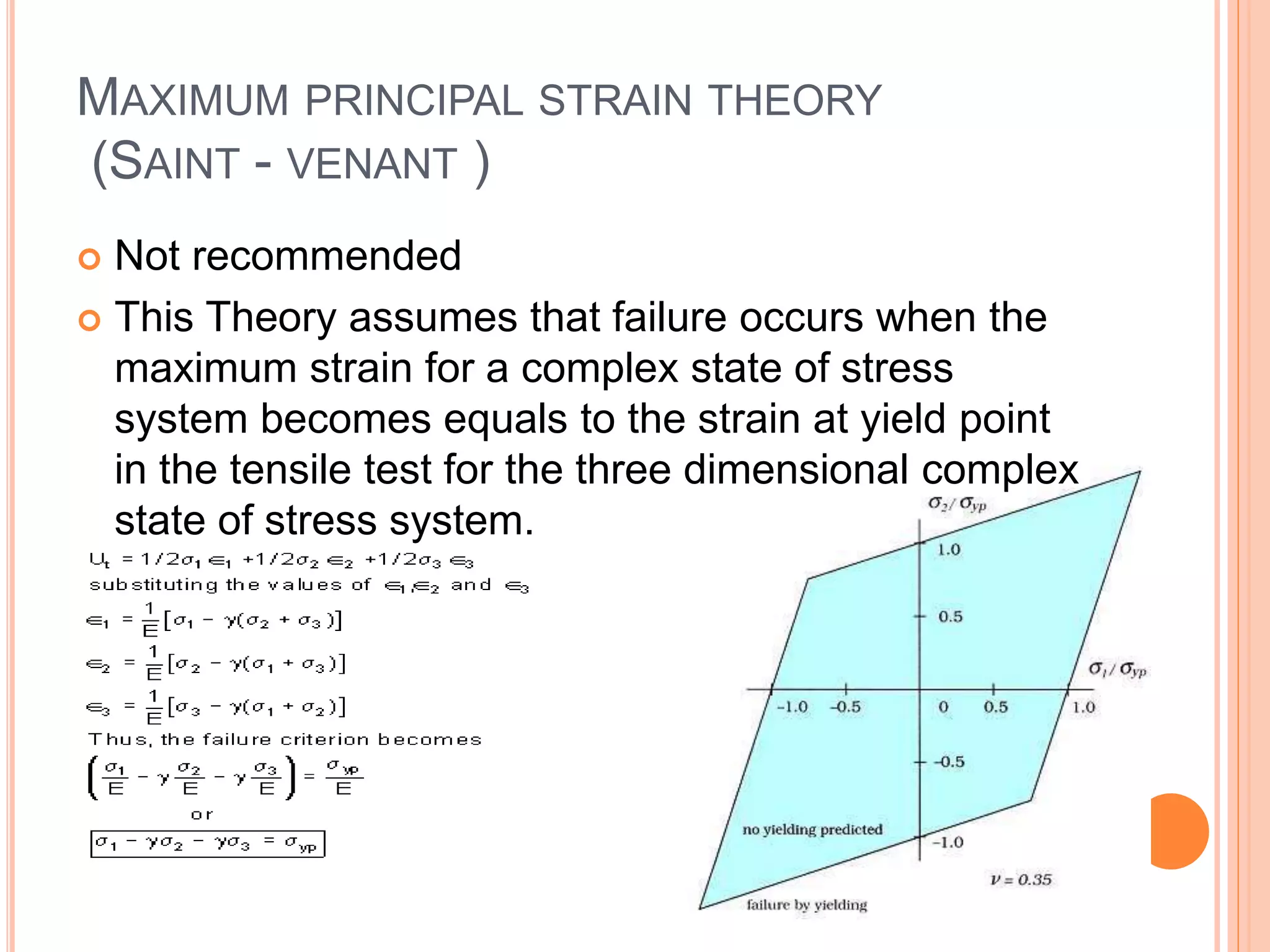 Theories of failure | PPTX