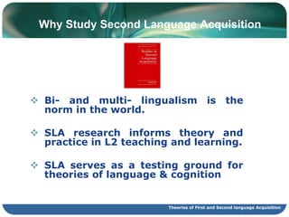 Personal ReviewThink back to some incident or development that happened in class which you had not planned for, e.g.- A disciplinary problem- an unpredicted error made by a student- an unexpected lack of understanding- A decision on your part that  you would have to teach the lesson differently from what was planned, etc.1. What was the problem or development, exactly?2. How did you handle it?3. Why did you handle it the way you did?4. Would you handle it in the same way again? If not, why not?5. Has the incident changed your general view of how to go about the practice of teaching? (e.g, you may have decided in general to be more strict, to use group work less, to ask more questions, etc.) Theories of First and Second language Acquisition
