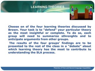 Have learners DOsomething with input.