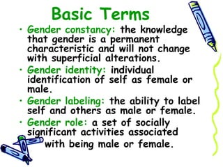 Theories of Gender Development | PPT