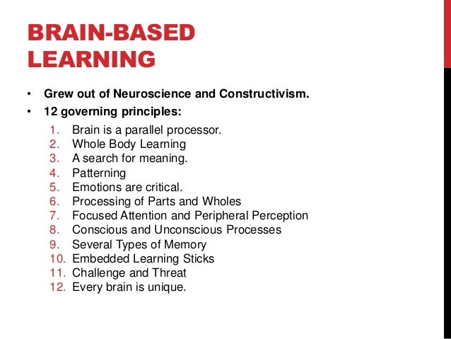 Theories of Learning